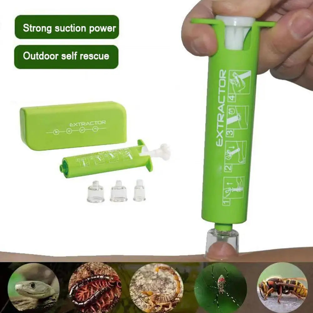 Emergency For Insect Bites Vacuum Negative Pressure Extractor Insect Bite Emergency Treatment For Outdoor Camping Hiking
