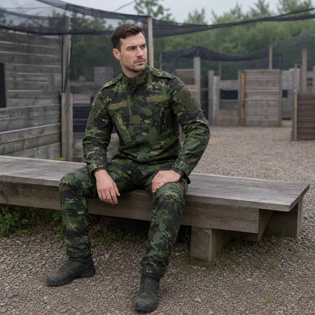 Tactical Hunting Training Suit, Russian EMR Camouflage Tactical Top, Tactical Suit, VKBO Combat Suit Set SUMMER SUIT