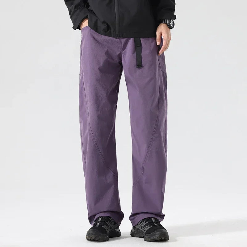 WASSUP CMKPO American machete assault pants women's new wide-leg overalls outdoor hiking waterproof mountaineering pants Casual
