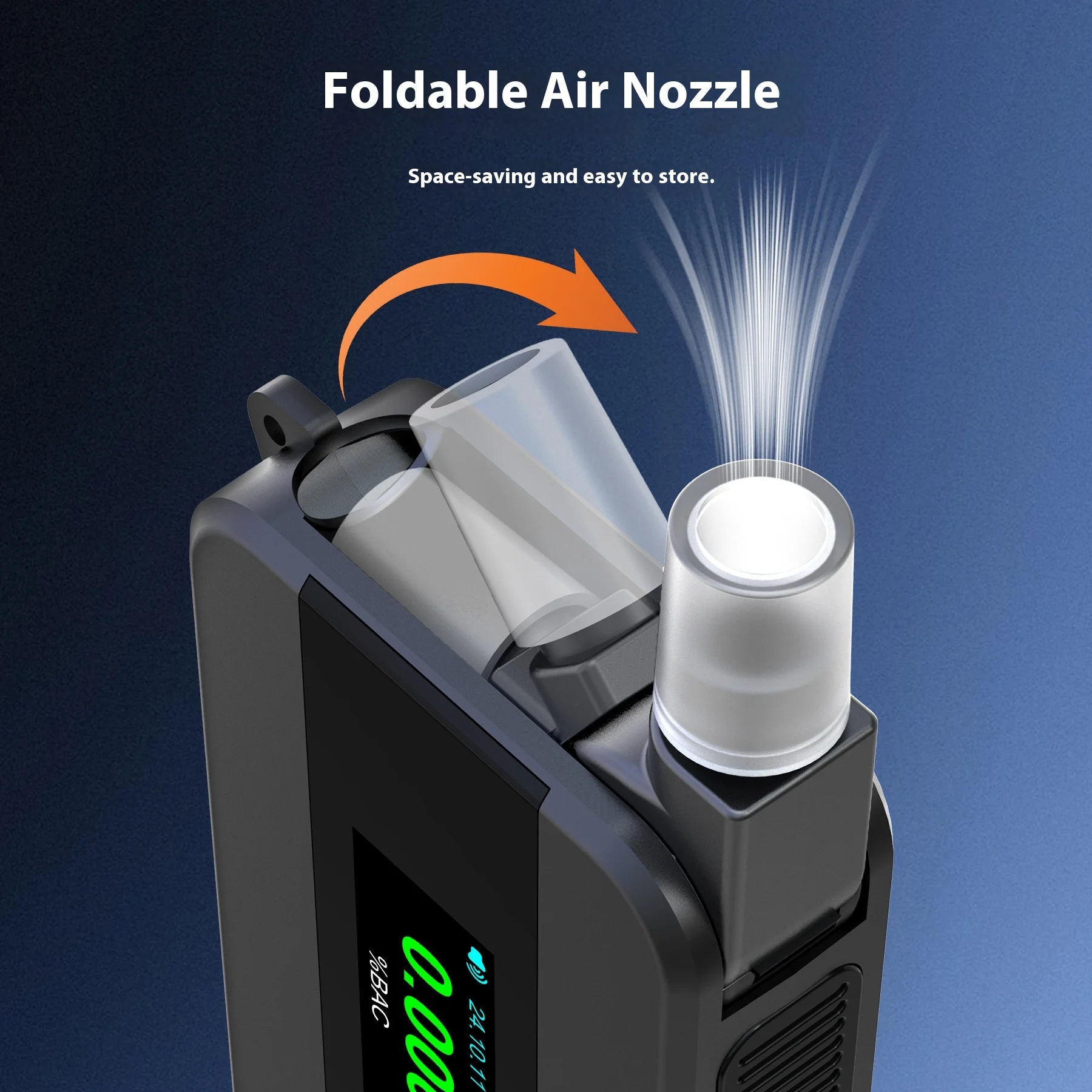 High-Precision Fuel Electrochemical Alcohol Testing Device, Portable Breathalyzer Sensor, Suitable for Post-Drinking Safety Test