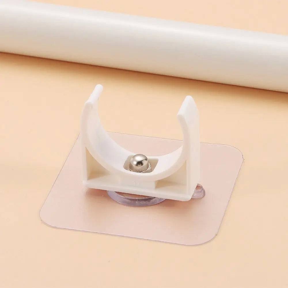 1/5Pcs Punch-free Self-adhesive Pipe Clamp Aquarium Fish Tank Garden Irrigation Water Tube Holder Fixed Snap Fittings