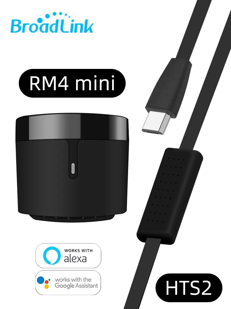 BroadLink RM4 Mini Universal IR Remote Control Switch Wifi Smart Wireless Bluetooth Controller HTS2 Sensor For Alexa Google Home