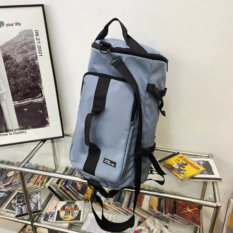 New Fashion Unisex's Travel Bag High Quality Handbag Large Capacity Luggage Bag Waterproof Backpacks Simple Style Handbag