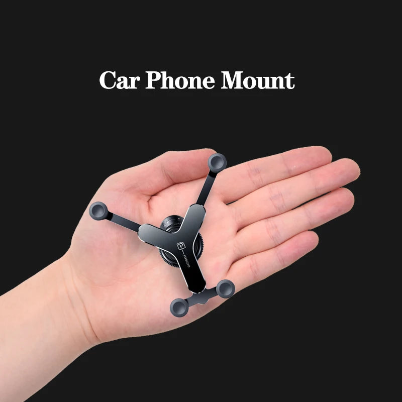 Eary Car Phone Holder Stand Mount for Air Vent Universal Car Phone Mount 360°Rotation Car Bracket for Samsung S25 Ultra iPhone