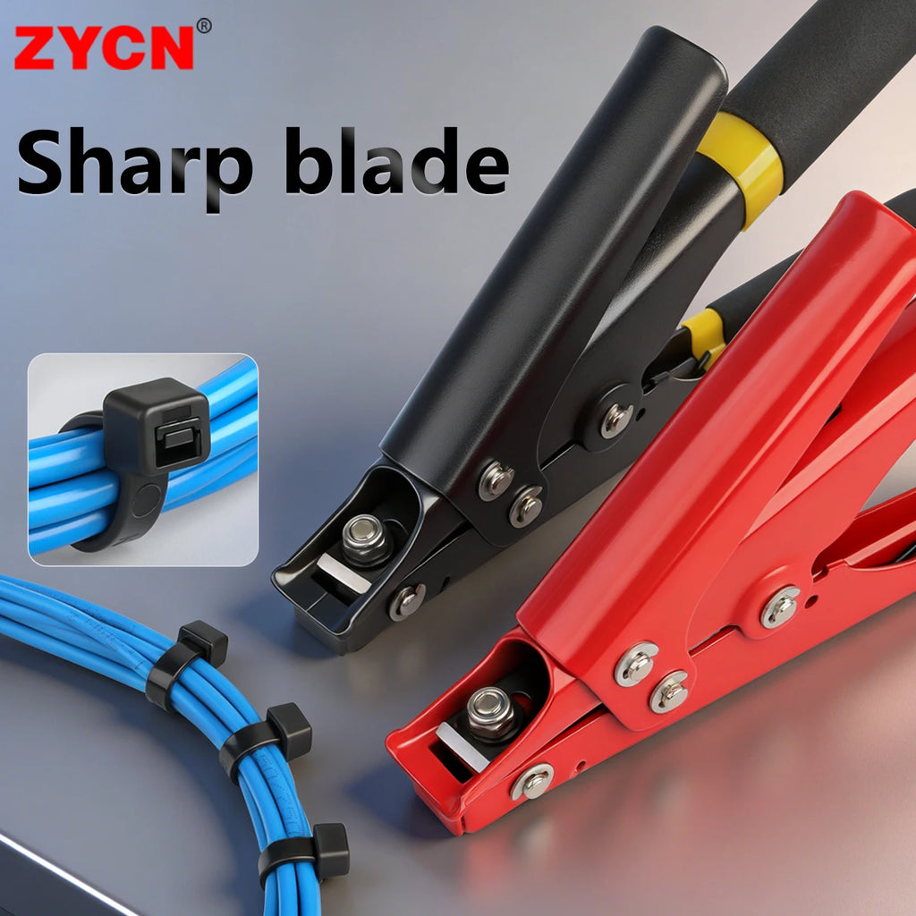 Cable Tie Gun Clamp Plastic Fastening TG-100 Automatic Tensioning Nylon Width 2.3mm To 9.5mm Guns Automatic Tension Cut Off