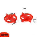 100PCS Double Size Tile Spacers Clips Wedge Ceramic Leveling System For Floor Wall Tile Gap Leveling System Construction Tools