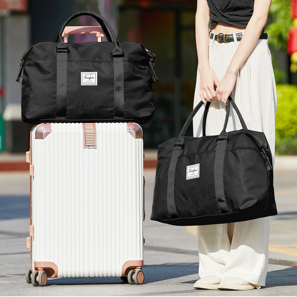 Travel Bag Male Female Large-Capacity Hand Luggage Travel Cabin Aircraft 40x20x25, Short-Distance Travel Weekender Overnight Bag