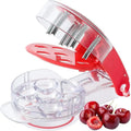 For Home Baking Jam Making Cherry Pitter Tool 6 Slots Fast Pit Removal Food Grade Material