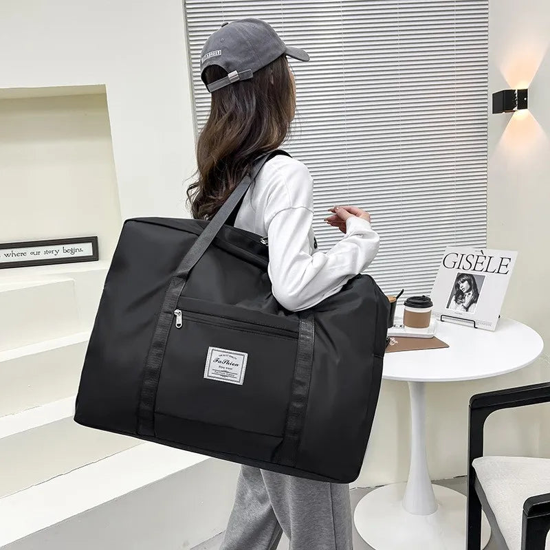 Foldable Travel Bag, Waterproof Unisex Storage Shoulder Bag, Luggage Bag, Handbag, Travel Tote Bag, Fitness Yoga Backpack.