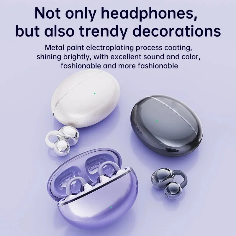 Hot Selling NEW M91 Wireless Ear Clip Earphones Bluetooth High-Definition Calling Touch Earphones for Gaming, Music and Sports