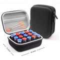 10/15 Slots Insulin Vial Storage Case Portable Peptide Vial Organizer Wear-resistant EVA 1-10ml Vials Diabetes Medication Protec