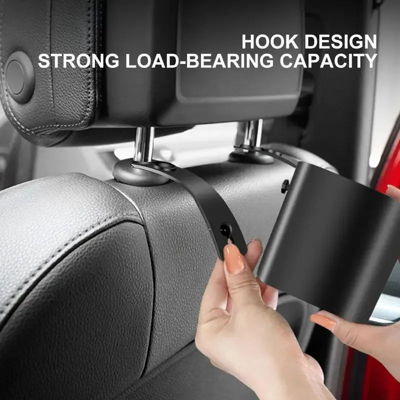 Multifunctional Auto Phone Holder for Cars Flexible Cup Holder High Bearing Headrest Water Bottle Box