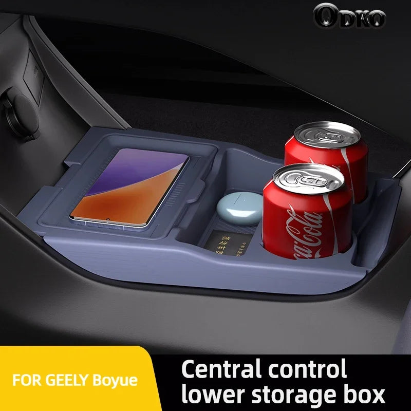 Silicone Storage Box For Boyue L Ultra Car Dashboard Lower Layer Eyeglass Storage Organizer Car Interior Accessories