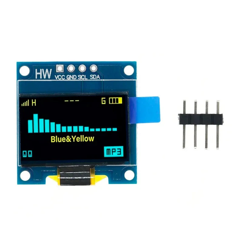 0.96 inch oled IIC Serial White OLED Display Module 128X64 I2C SSD1306 12864 LCD Screen Board GND VDD SCK SDA for Arduino