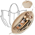 Canvas Purse Organizer Insert For Cyme Bags,lightweight Waterproof Cyme Organizer Insert With Drawstring Closure And Ykk Zipper
