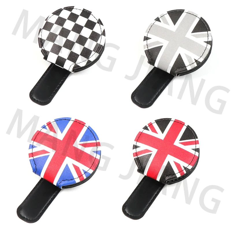 Car Glasses Sun Visor Glasses Clip Eyeglasses Storage Holder Magnetic Bracket Portable Decoration Car Accessories Interior