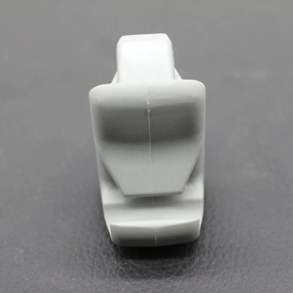 2pcs/set Car Sun Visor Holder Clips Grey Glasses Stander MR654343 For Lancer Outlander Sport Interior Accessories
