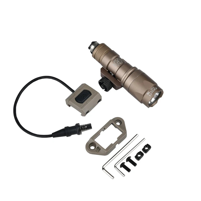 Surefire Tactical M600 M300 Airsoft Flashlight Scout Light Modbutton Lite Switch MLok Keymod Lamp LED Outdoor game Toy lamp