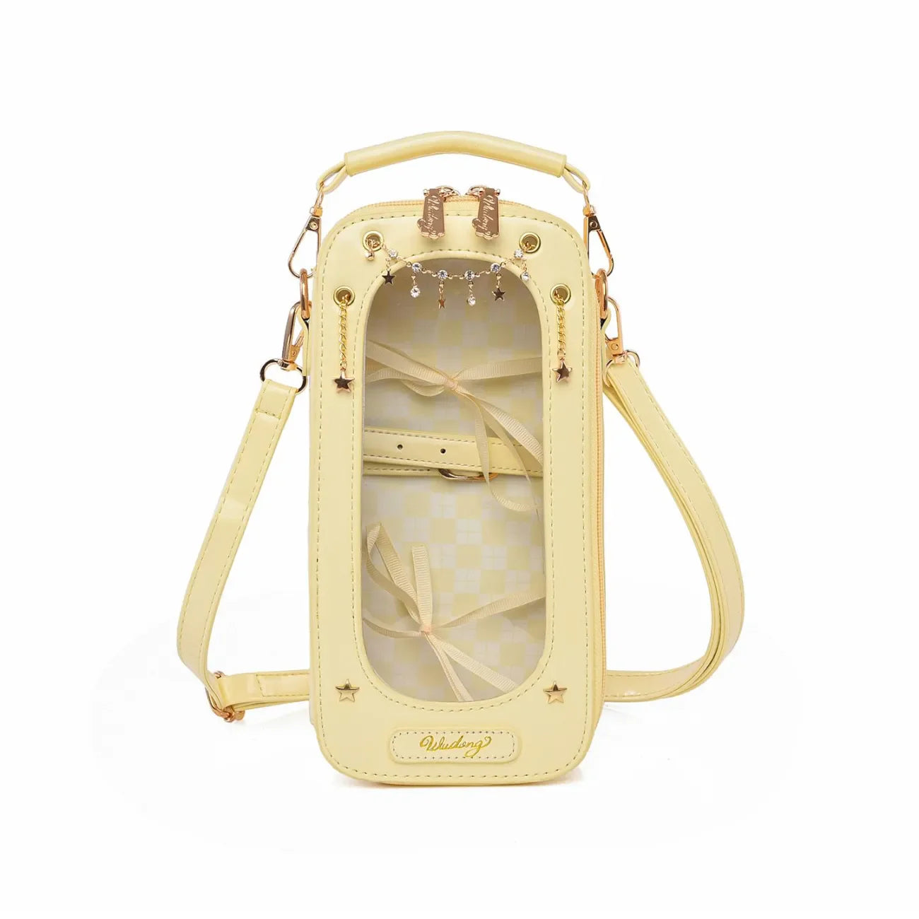 Transparent Crossbady Bag Original Daily Sac Femme Chains Star Bolso Versatile Bags for Woman Hot Sale Popular Bolsos Mujer