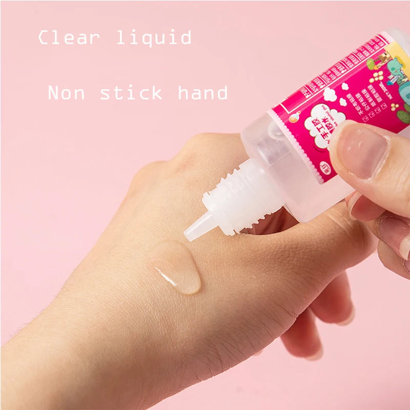 50g Instant Adhesive DIY Handmade Glue Clear Liquid Glue for Paper Plastic Quick-drying