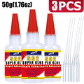 20/50g Large Capacity 502 Super Glue,Cyanoacrylate Adhesive, Instant Quick Drying Cyanoacrylate Adhesive, Leather, Rubber, Glass, Wood, Metal, Liquid Adhesive Tool Includes precision dispenser,1-10pcs.