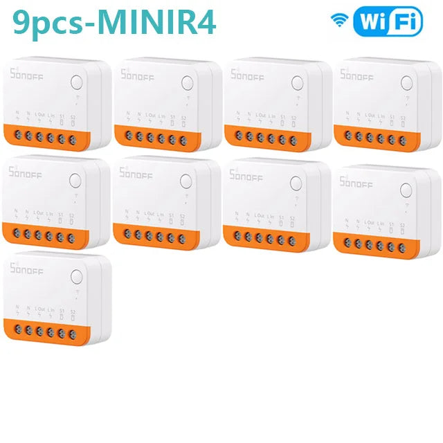 SONOFF Mini R4 Smart Wifi Switch Module Switch Two-Way Control Smart Home Works With Alexa Google Home Yandex Alice smartthi