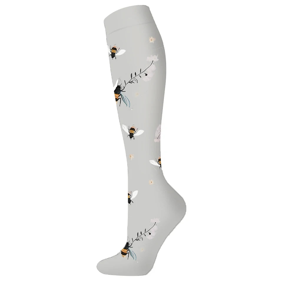 Men Women Compression Sock for Leggings Breathable Running Pressure Soccer Adult Edition Network Pressure Nurse Socks