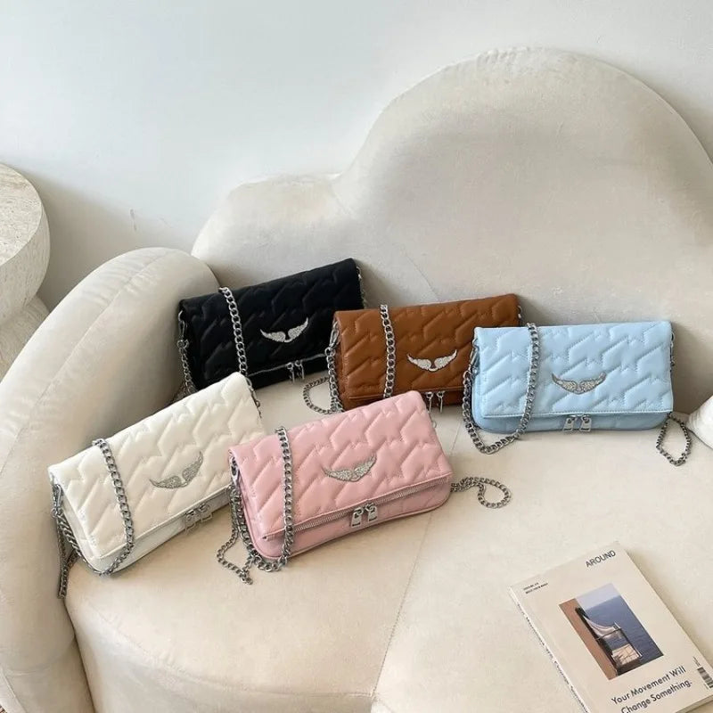 High Quality Designer Diaper Bag For Women Simple Vintage Handbag Leather Crossbody Shoulder Purse Tote Messenger Satchel