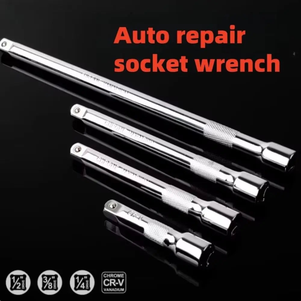Hand Tool 1/4" 3/8" 1/2" Ratchet Wrench 50/100/150/250mm Professional Extension Bar Ratchet Wrench Extension