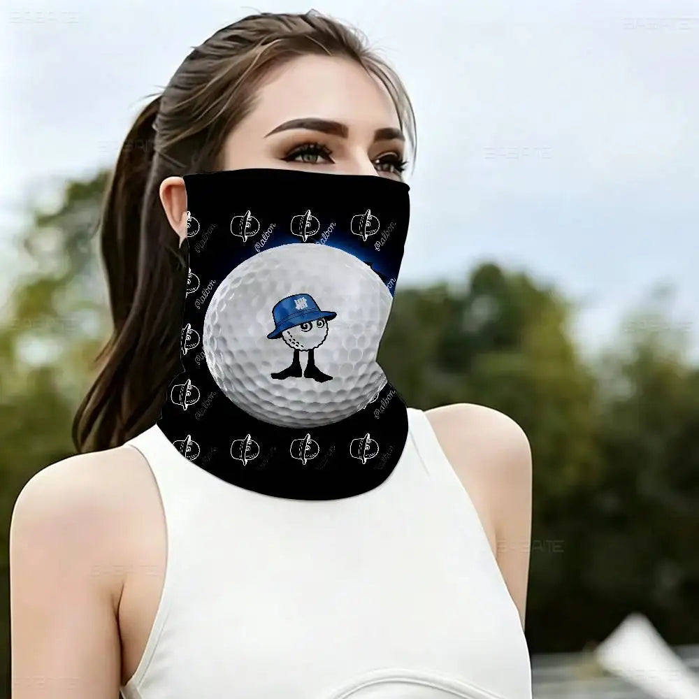 Fashion G-Golf Brand M-Malbon Warm windproof multifunctional face mask breathable neck gaiter for outdoor travel and adventures