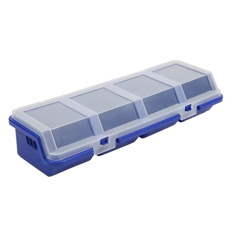 Convenient Multi-Compartment Screw and Small Parts Storage Box Durable Plastic Hardware and Jewelry Storage Box