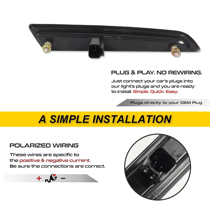 For Volvo VNL VNR Front Side Marker Light Assembly Amber Turn Signal Lamp/Driving Lights/Parking Lights 2018-2024 12V