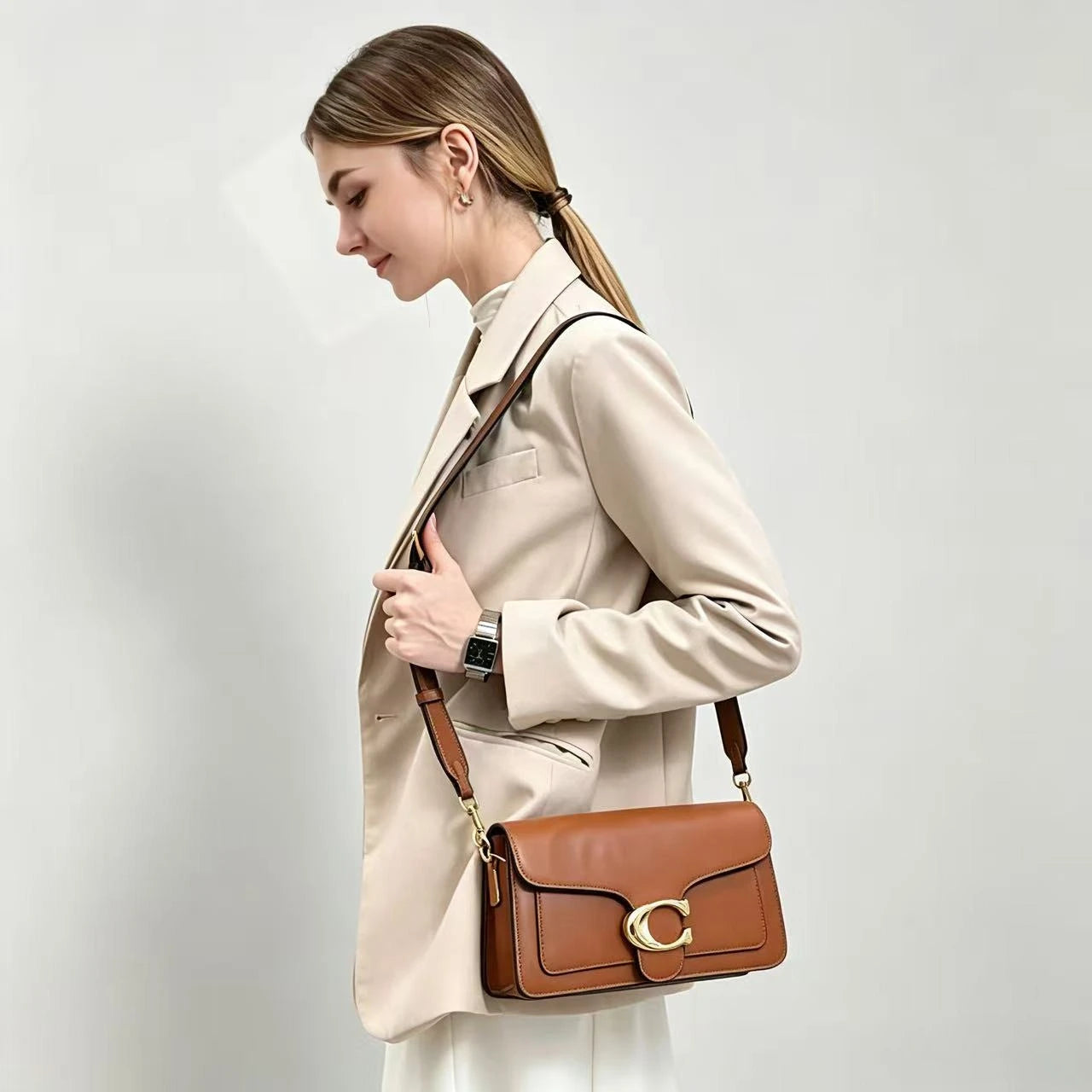 Ladies Bag Tabby26 Classic Presbyopia Underarm One-shoulder Dionysus Bag Western Style Joker One-shoulder Slung Girl Handbag