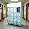 Refrigerated Fresh Flower Vending Machine Custom Small Coin Operated Commercial Device Equipped With Can Sealing Function