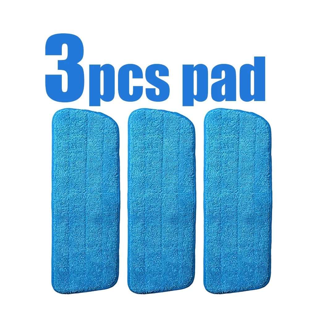 Replaced Mop Cloth Reusable Microfiber Pad For Spray Mop Practical Household Dust Cleaning Kitchen Living Room Cleaning Tools