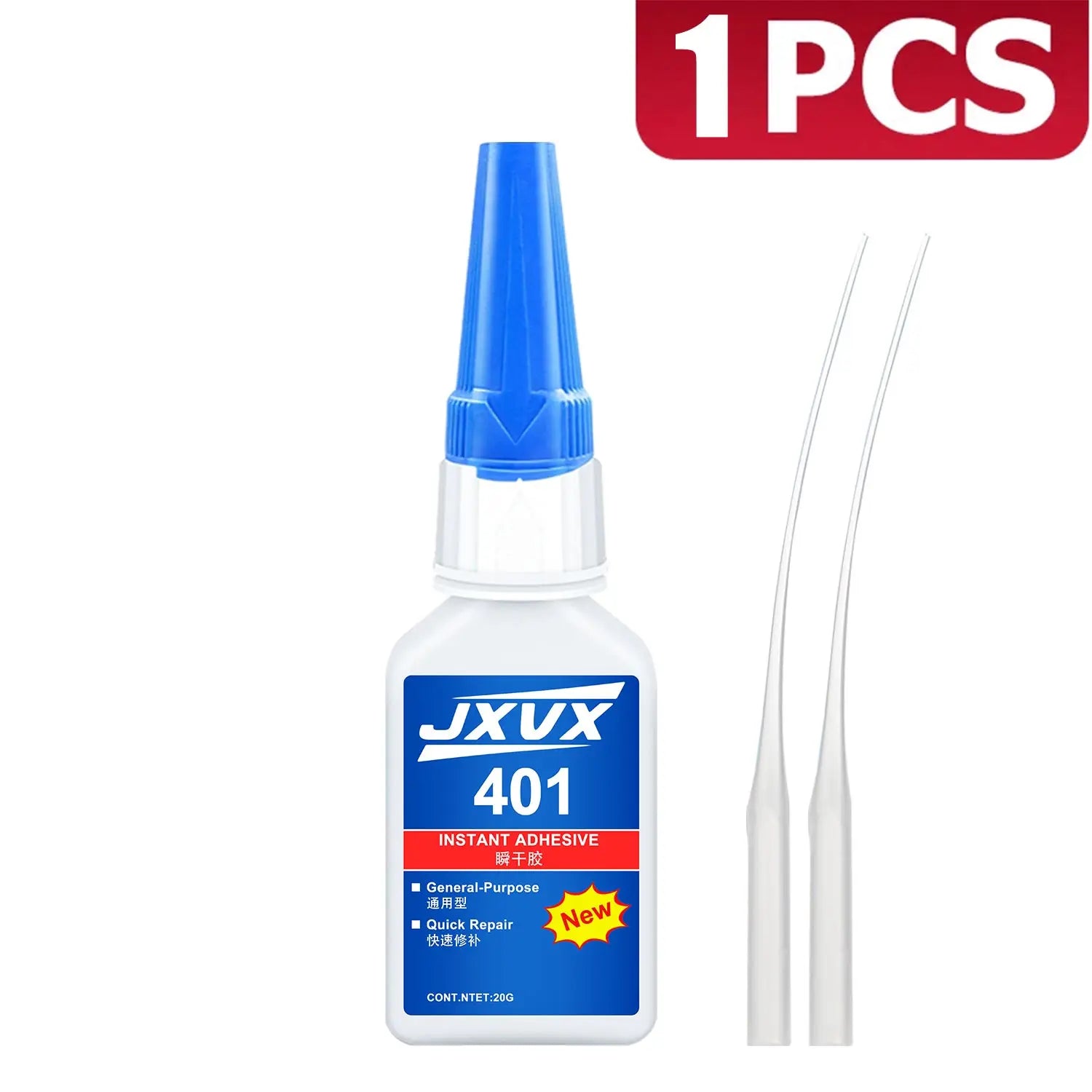 406/480 Medium Super Glue Pro Kit (0.7oz) – Strong, Fast, All-Purpose CA Glue (Cyanoacrylate Adhesive) – with Anti-Clog Cap, Precision Tips & Extra Nozzles for WHandmade, Quick Fixes & Hobby Models.