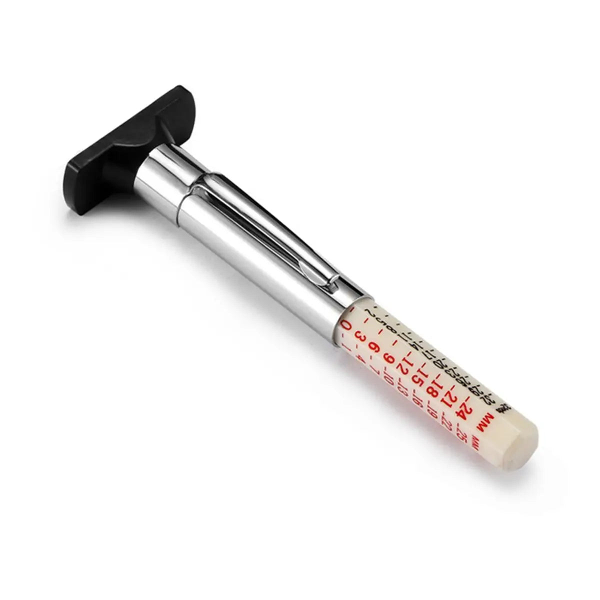 Color Coded 25mm Digital Mark Two-Sided Depth Gauge Tyre Tread Tire Ruler Measuring Pen