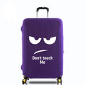 Travel Luggage Cover Suitcase Cover Travel Accessories Dust Proof Scratch Resistant Elasticity Covers White Picture Pattern