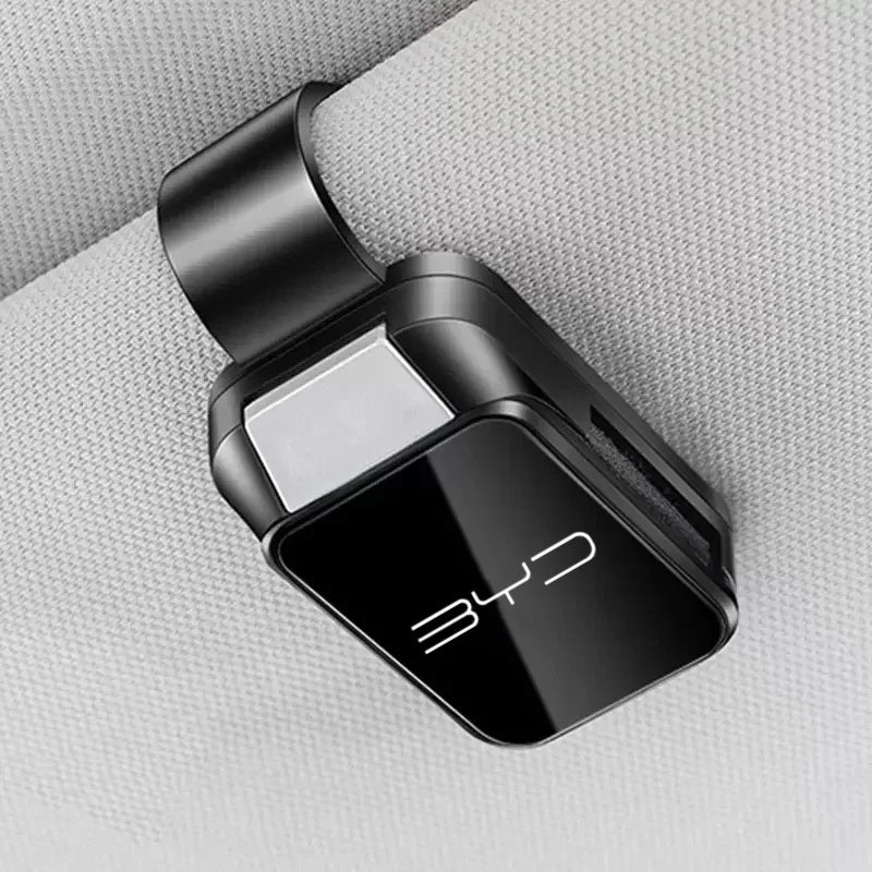 For BYD Atto 3 Tang F3 E6 Yuan Plus Song Max F0 Qin G3 I3 Han Auto Car Visor Sunglasses Glasses Case Glasses Holder Clip Box