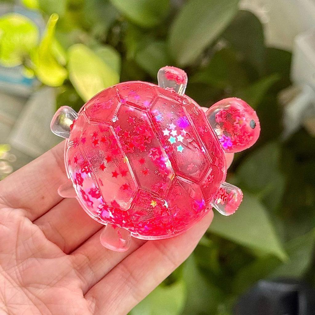 Large Maltose Glitter Turtle Axolotl Diamond Squeeze Stress Relief Toy High-Quality Slow Rebound Squeeze Stress Toy
