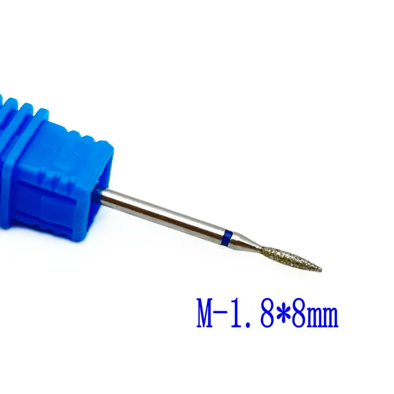 1 Pcs Diamond Nail Drill Bit for Manicure Nail Drill Manicure Machine Bit Accessories Cuticle Clean Mill Cutters Removing Gel