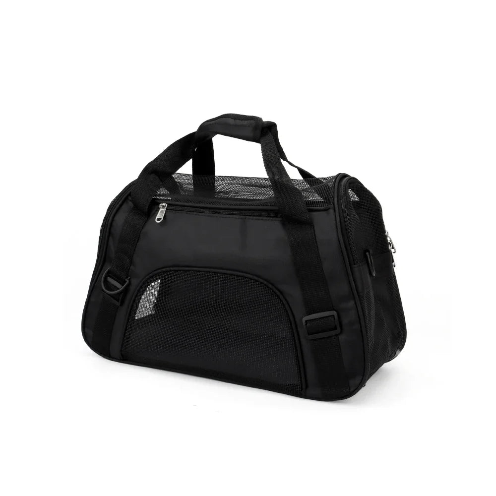 Cat Bags Portable Dog Carrier Bag Mesh Breathable Carrier Bags for Small Dogs Foldable Cats Handbag Travel Pet Bag Transport Bag