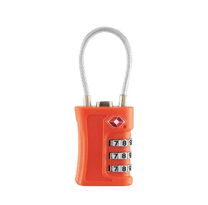 New TSA Customs Code Lock for Travel Luggage Password Changeable Lock Contrast Color Design Padlock