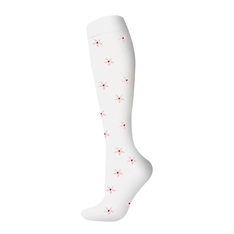 Men Women Compression Sock for Leggings Breathable Running Pressure Soccer Adult Edition Network Pressure Nurse Socks
