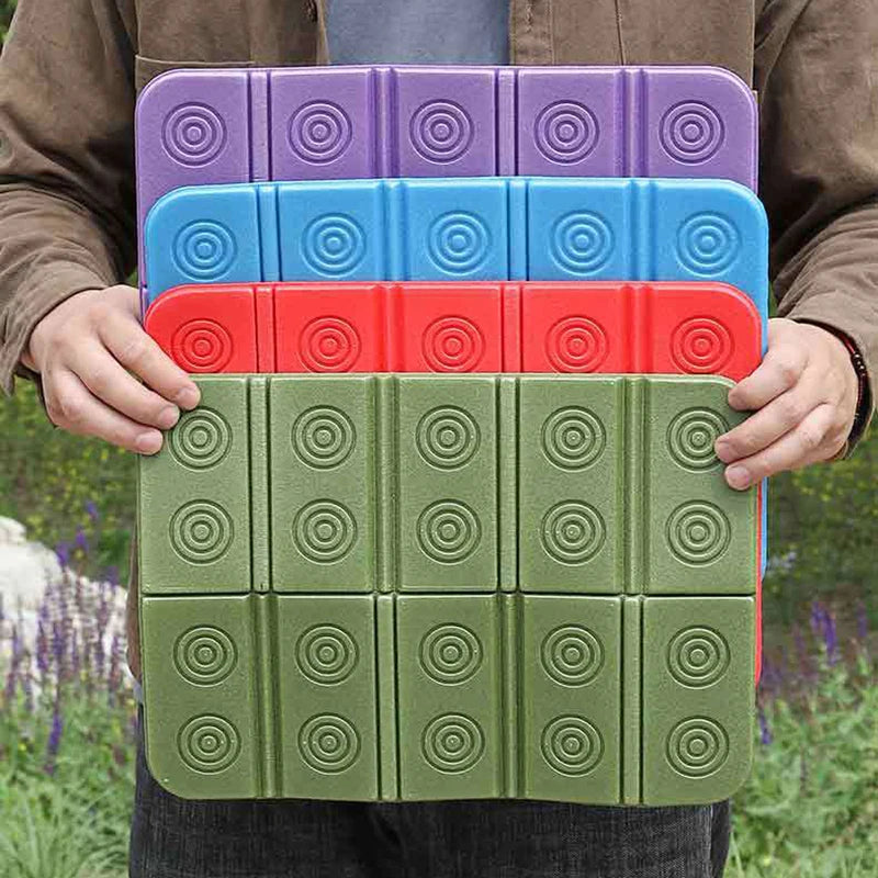 Outdoor Foam Camping Mats Ultralight Foldable Foam Seat Pad Travel Hiking Fishing Seat Cushion Outdoor Picnic Seat Mats