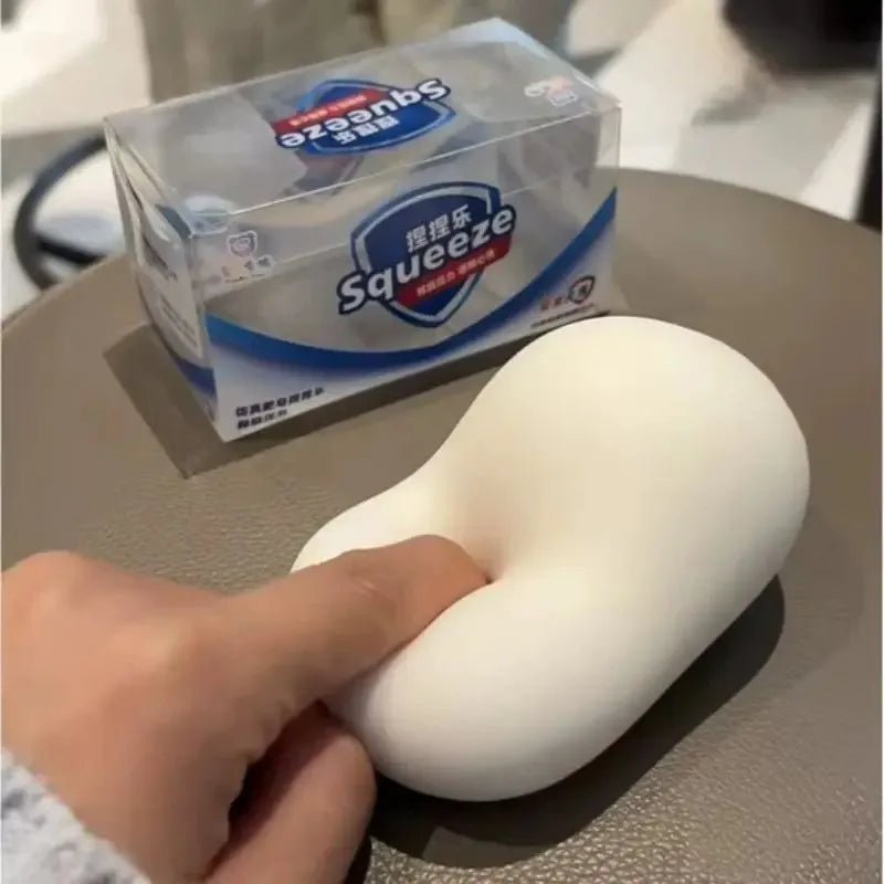 -Crunchy Soap Ball Squishy Stress Ball Filled Soft Squeeze Fidget Toy Anti-Stress Anxiety Relief Hand Decompression Toy