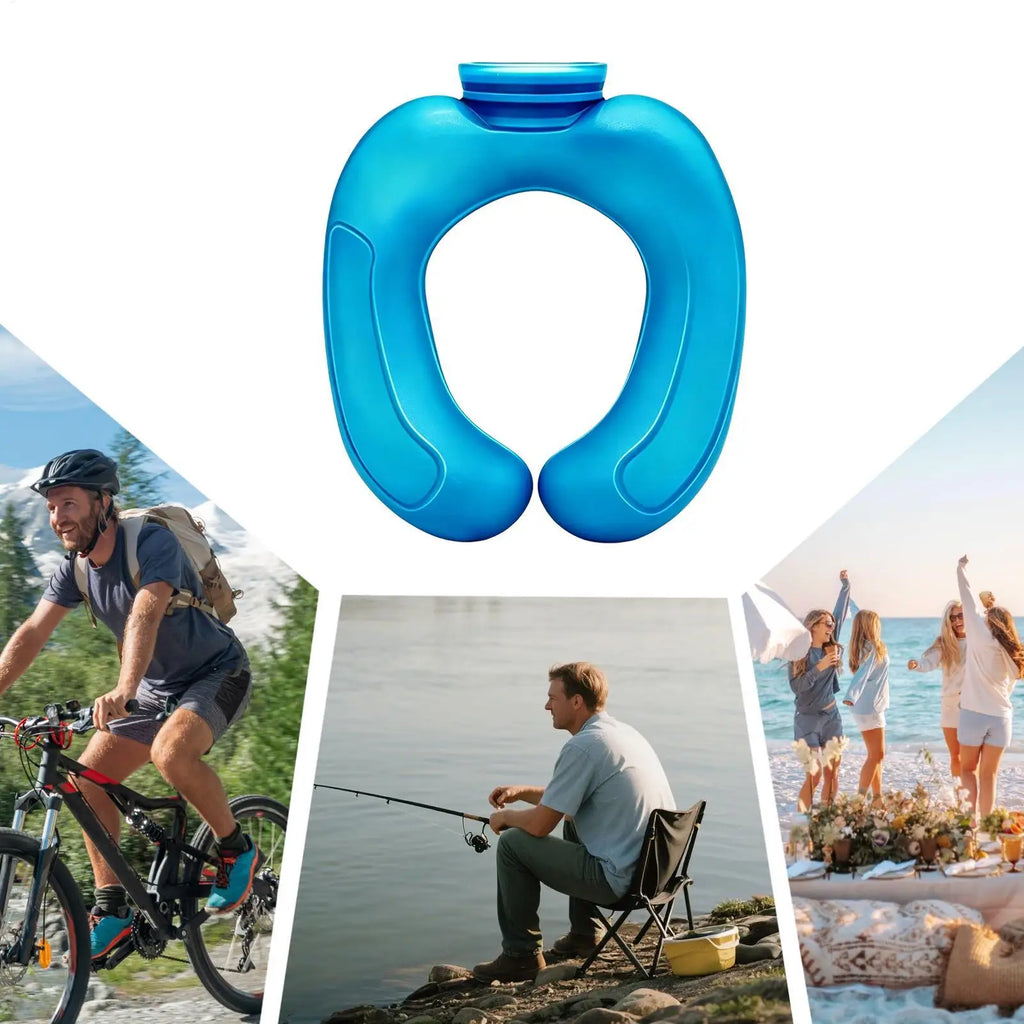 Wearable Neck Cooler for Summer Neck Cooling Tube Reusable Cooling Neck Sleeve for Hot Weather Freezing Summer Hot Wave