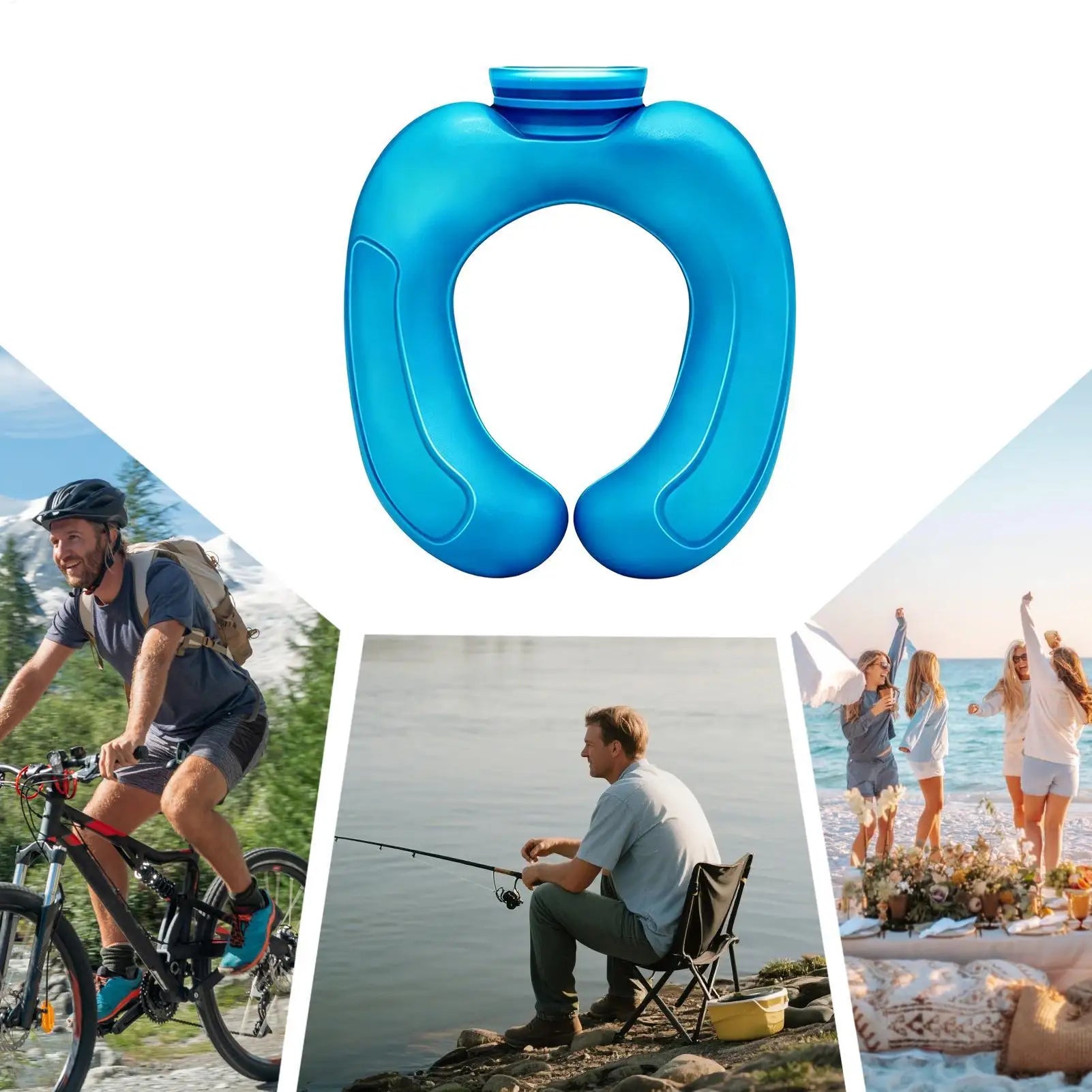 Wearable Neck Cooler for Summer Neck Cooling Tube Reusable Cooling Neck Sleeve for Hot Weather Freezing Summer Hot Wave