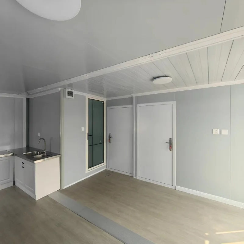 Customized 20ft 40ft Double Wing Folding Container Home 1 2 3 Bedrooms Expandable Prefab Modular House Portable Steel Home