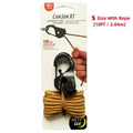 Rope Tightener Cast Aluminum Hanging Rope Hook Without Knotting Self-Locking Binding Fixed Cam Mechanism Trumpet Outdoor Tools